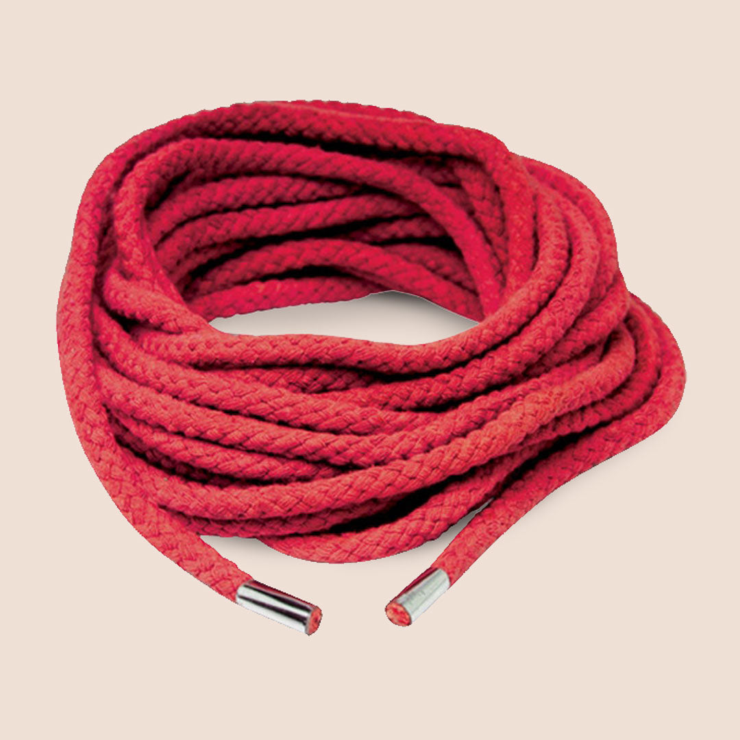 Fetish Fantasy Series Japanese Silk Rope | 35 ft bondage rope