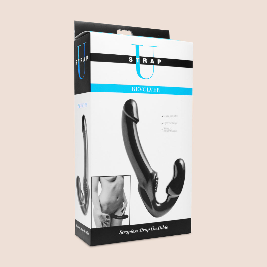 Revolver Strapless Strap On Dildo | waterproof g-spot dildo