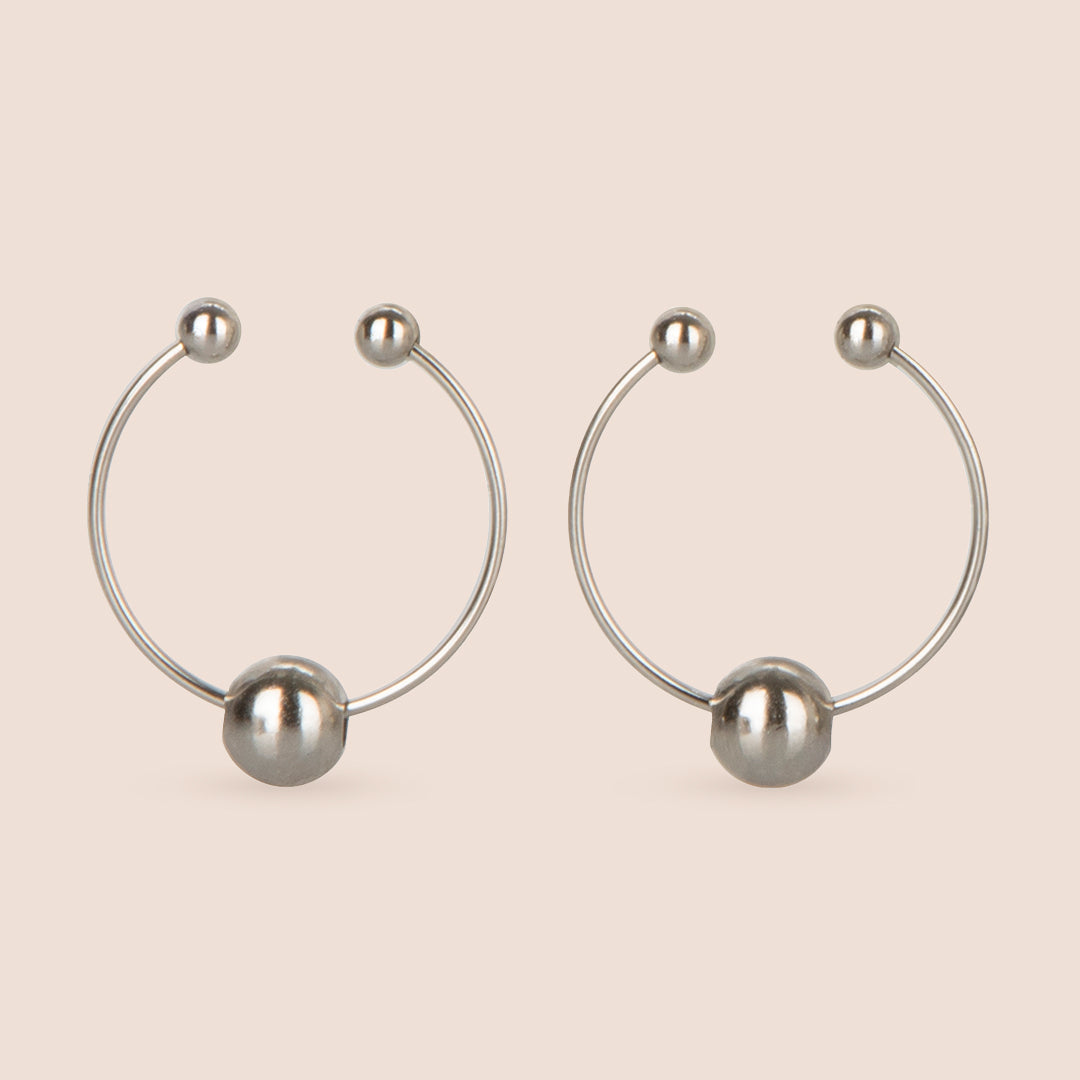 Cal Exotics Non-Piercing Nipple Rings Simpli Pleasure