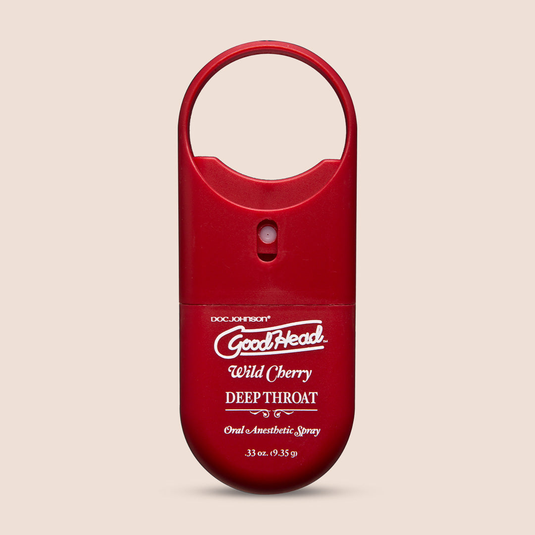 Goodhead™ Deep Throat Spray To Go | flavored throat desensitizer