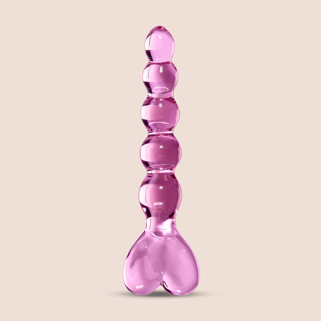 Icicles No. 43 Beaded Glass Dildo | Simpli Pleasure – simplipleasures.com