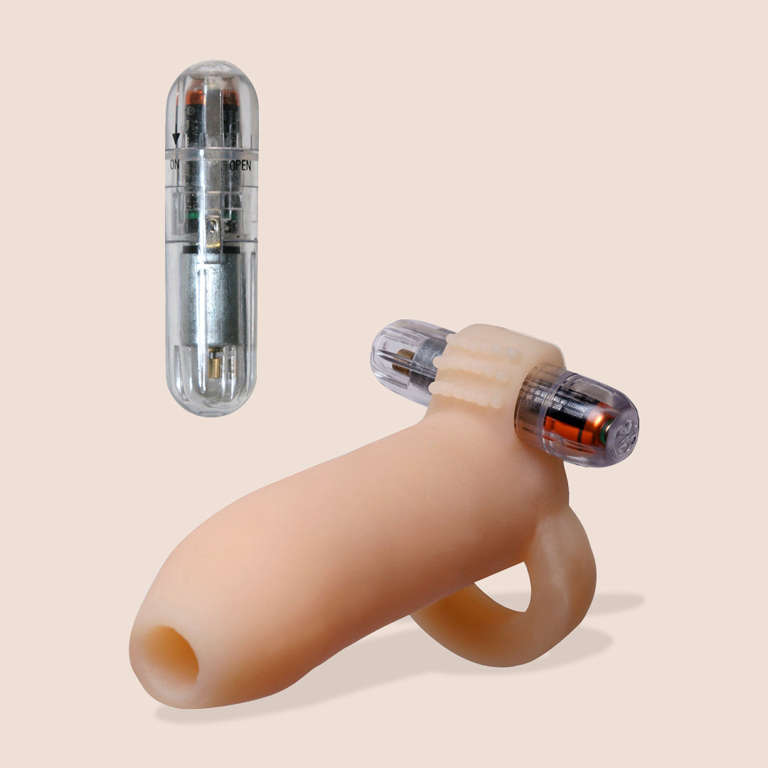 Pipedream Ready-4-Action Real Feel Penis Enhancer | vibrating sleeve w simplipleasures.com Pipedream Ready-4-Action Real Feel Penis Enhancer | vibrating sleeve w simplipleasures.com