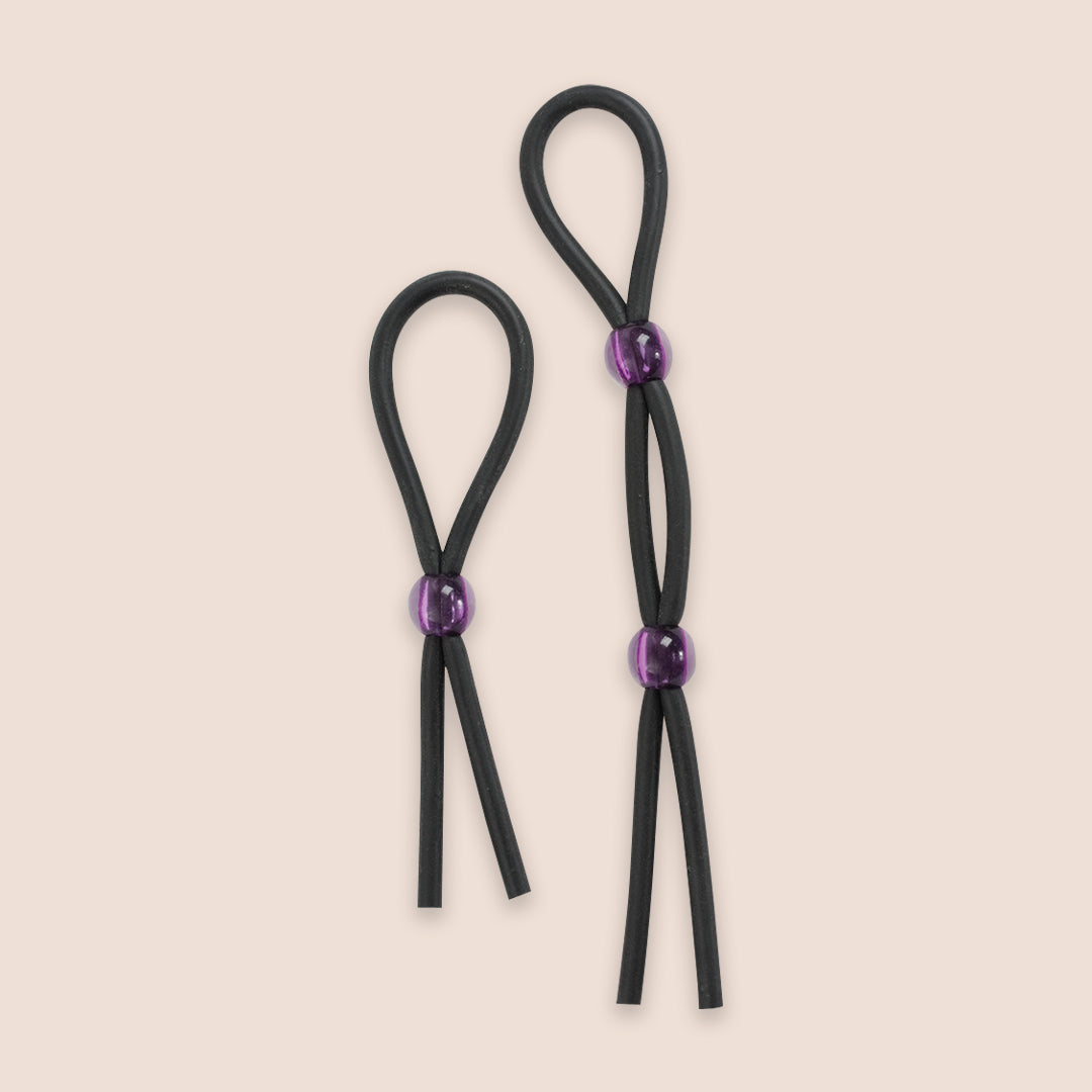 Adjustable Silicone Shaft Tie Strap Set