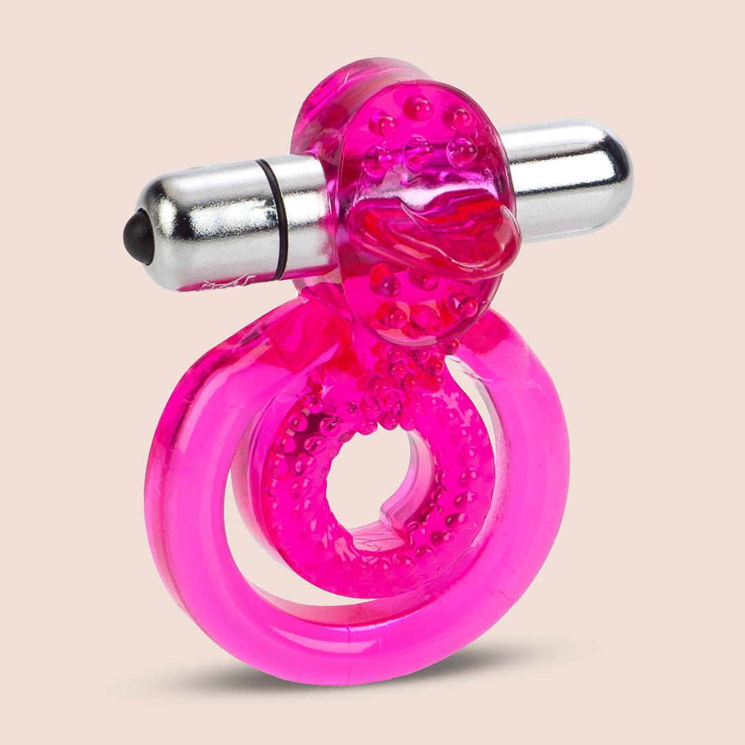 CalExotics Dual Clit Flicker™ | vibrating penis & ball rings –  simplipleasures.com