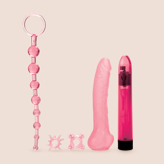 CalExotics Starter Lover's Kit™ | c-rings, butt beads, classic bullet & sleeve