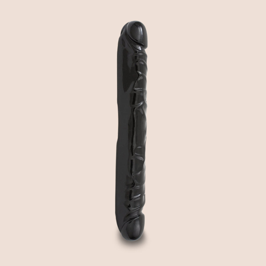 Jr. Veined Double Header | 12" double dildo with realistic heads simplipleasures.com Jr. Veined Double Header | 12" double dildo with realistic heads simplipleasures.com