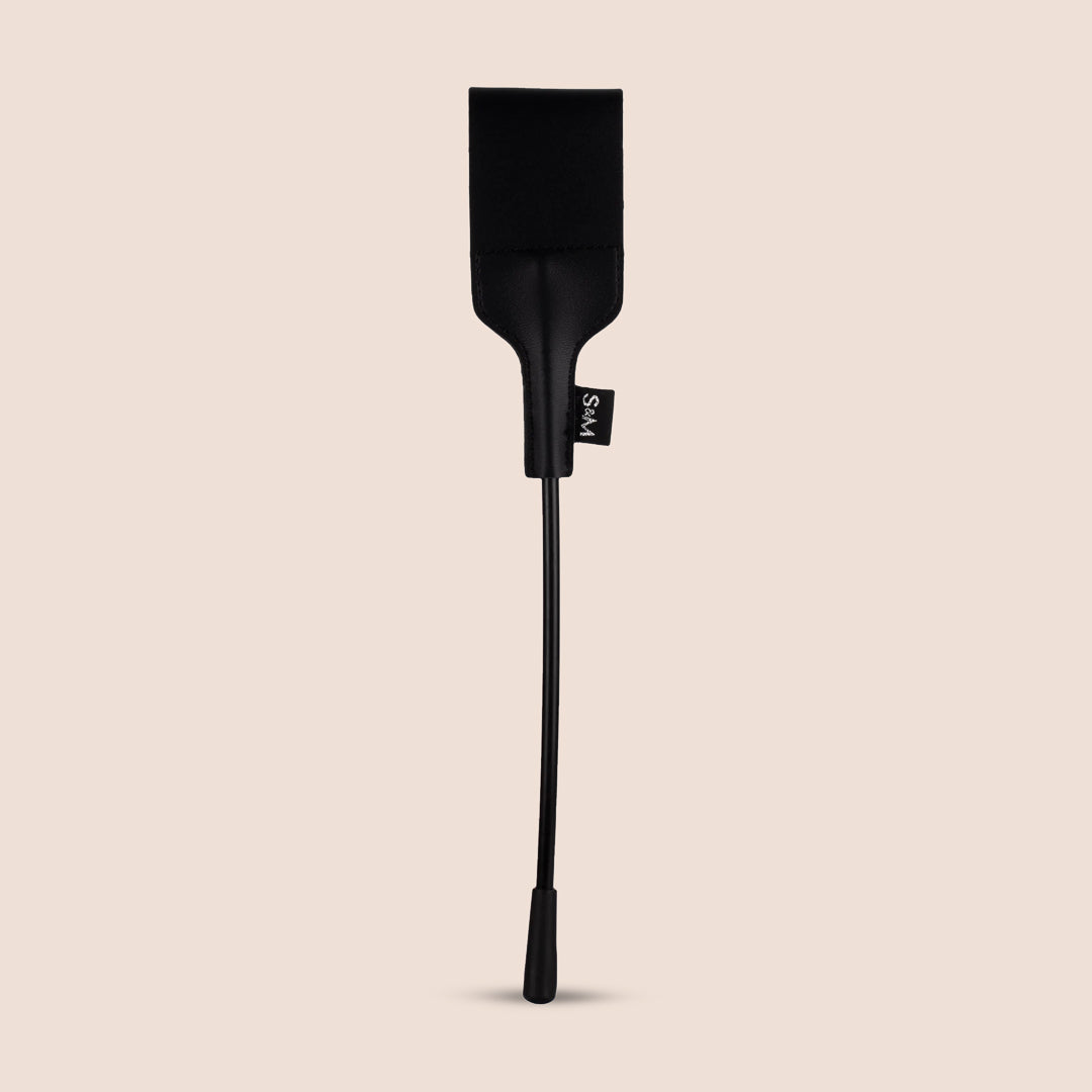 Sex and Mischief Riding Crop, 17 Inch vegan leather