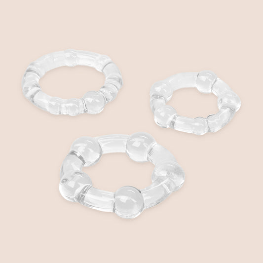CalExotics Island Rings™ | textured penis rings