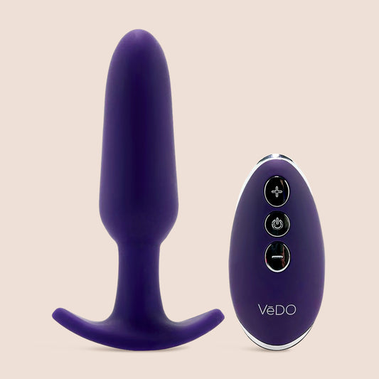 VeDO Bump Plus | rechargeable remote controlled anal vibrator