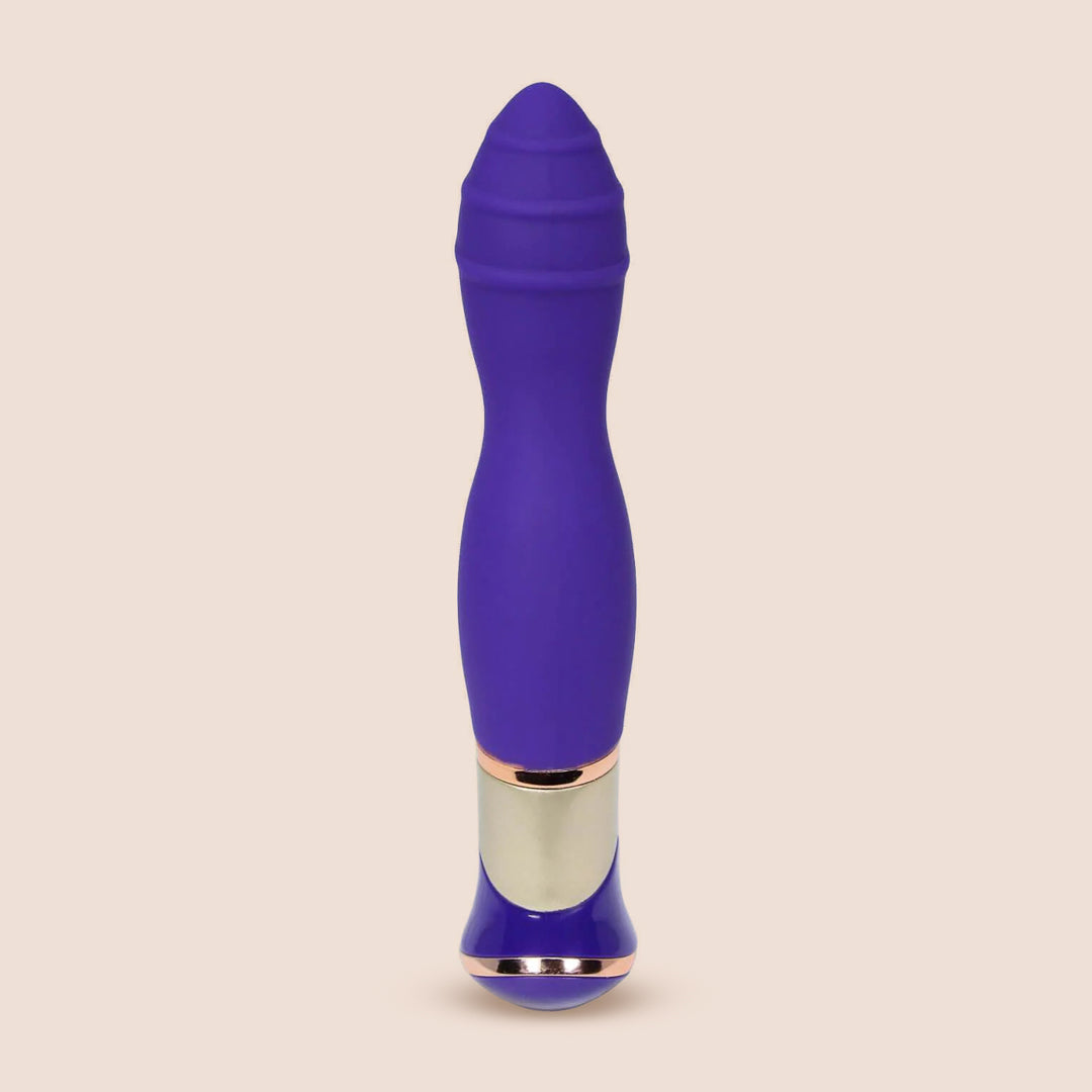 SIMPLI Wavy Vibrating Dildo 02 | rotating head – simplipleasures.com