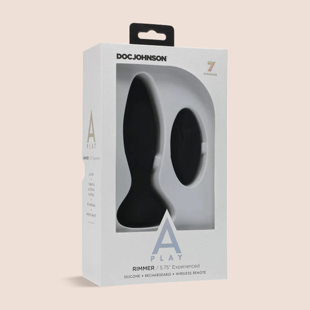 A-Play - Rimmer Experienced | rechargeable silicone anal plug with remote