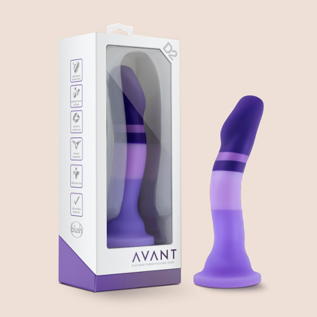 Avant D2 - Purple Rain | silicone dildo