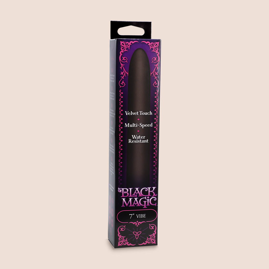 Black Magic 7" Vibe | Velvet-Touch Finish