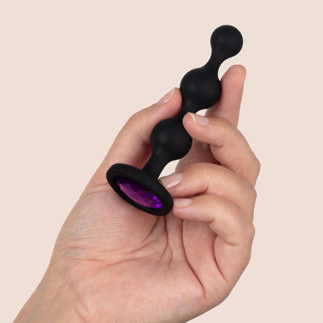 Booty Bling™ Wearable Silicone Beads | jeweled base silicone beads