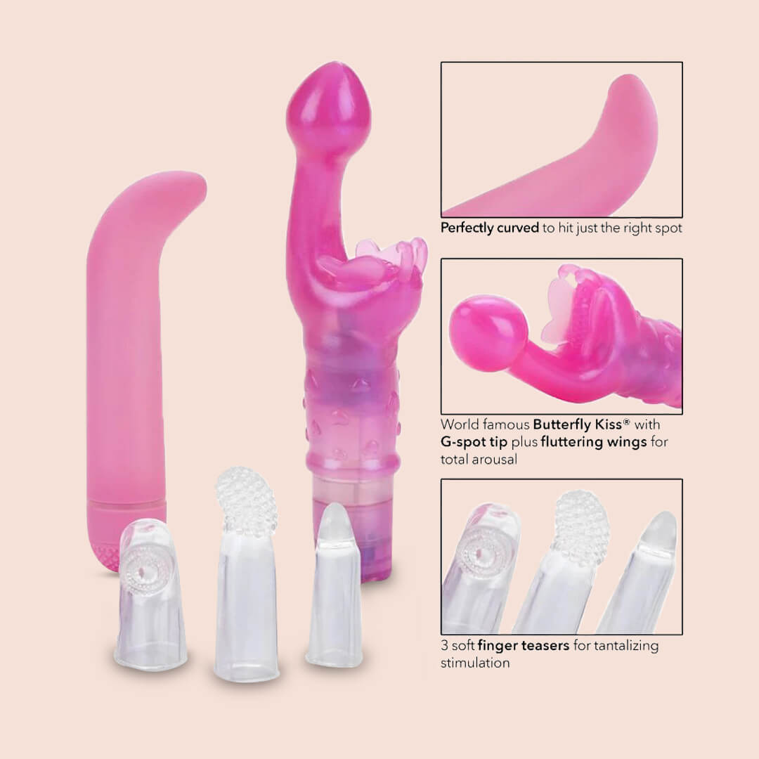 CalExotics Hers G-Spot Kit™ | clitoris and g-spot stimulation