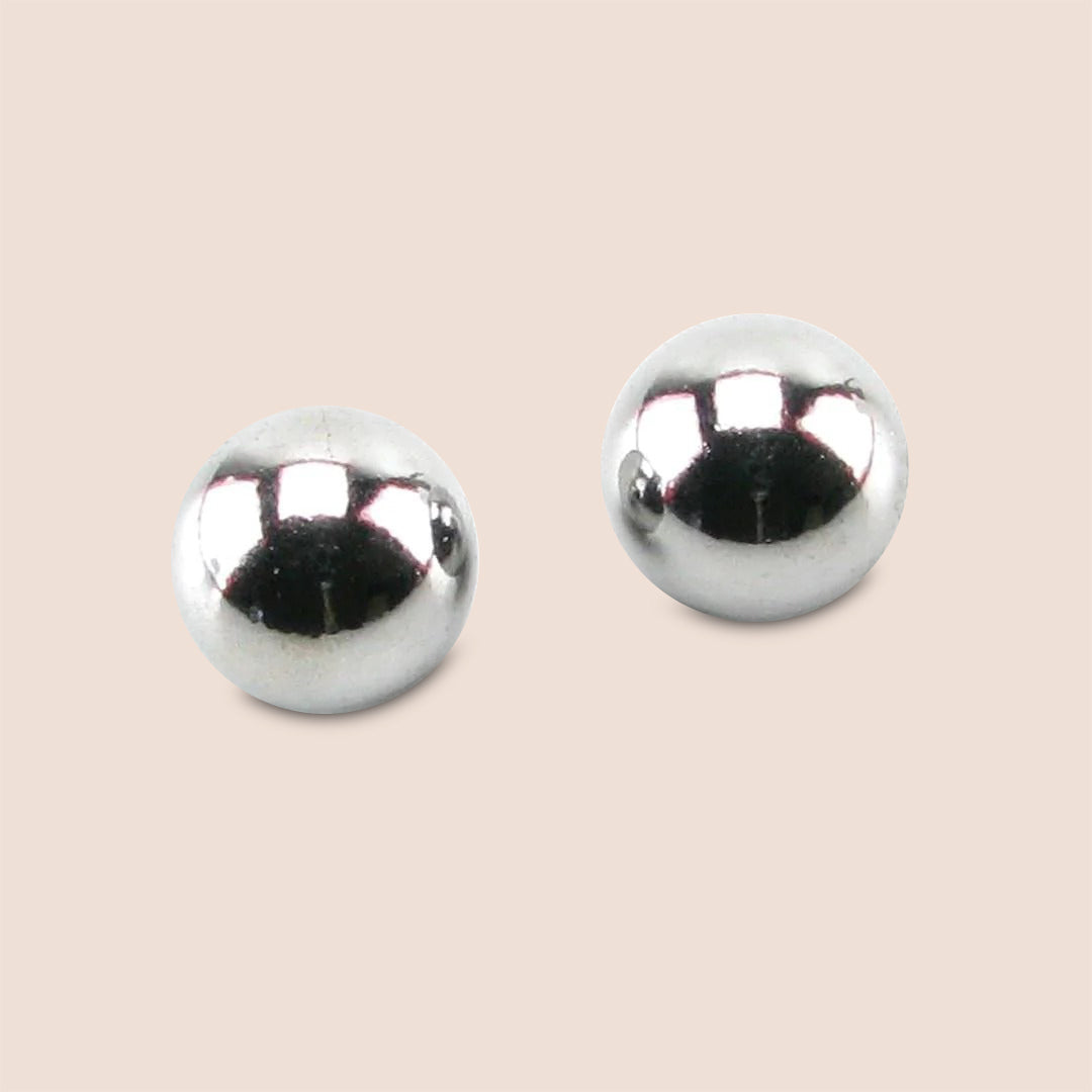 CalExotics Silver Balls In Presentation Box | metal kegel balls