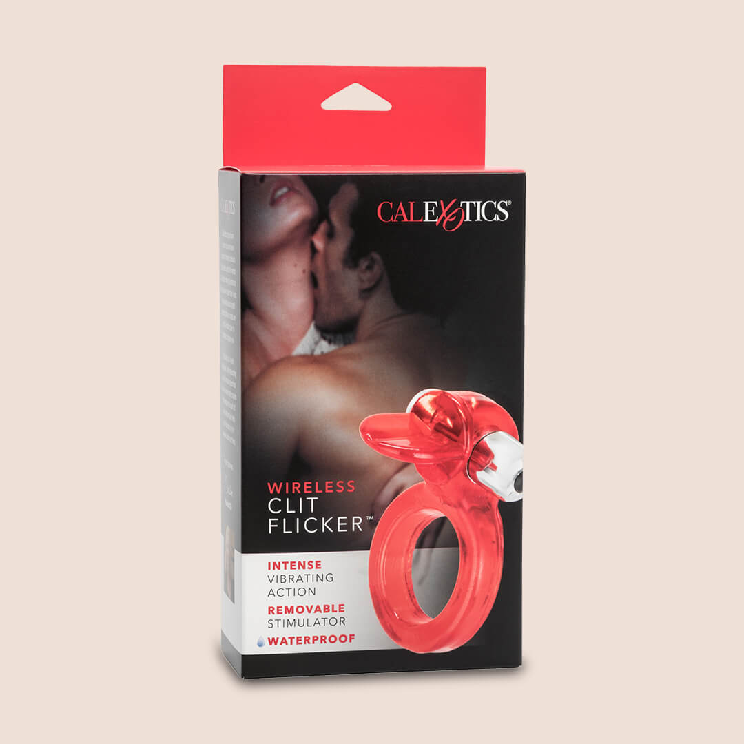 CalExotics Wireless Clit Flicker™ | vibrating penis ring
