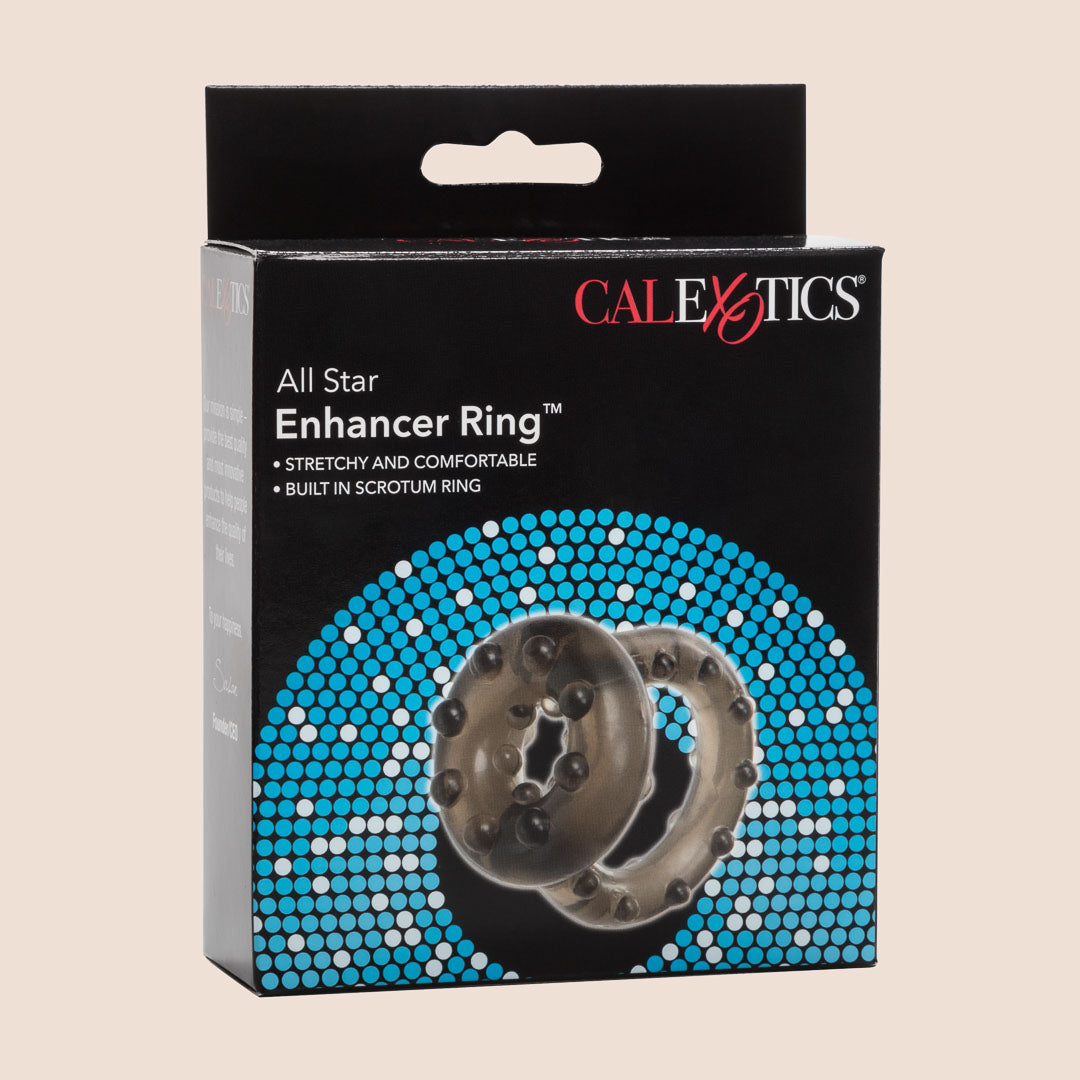 CalExotics All Star Enhancer Ring™ | textured penis & ball rings