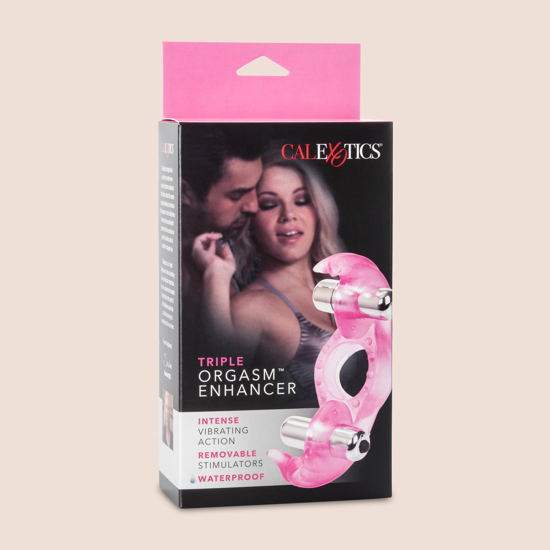 CalExotics Triple Orgasm™ Enhancer | double bullet penis ring