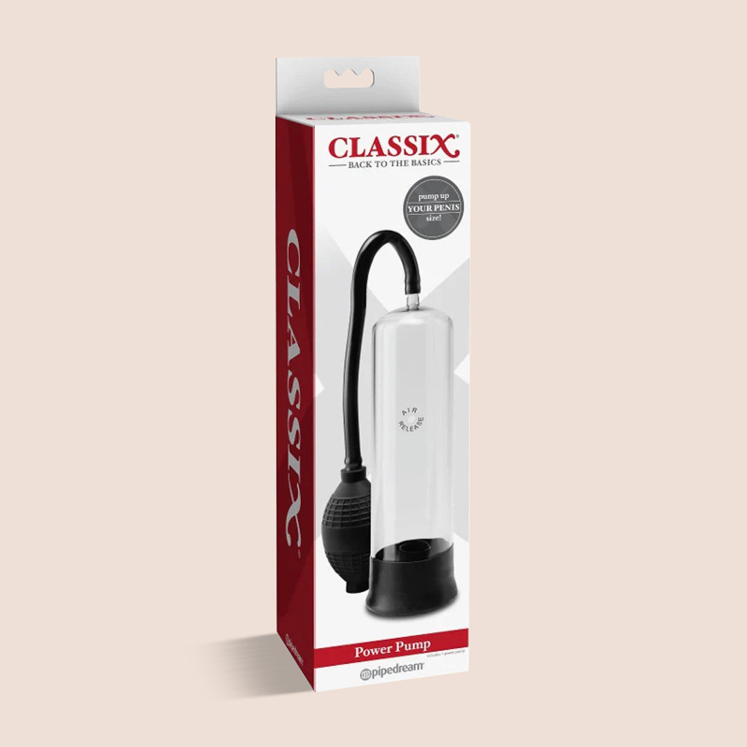 Classix Power Pump | soft rubber interior sleeve