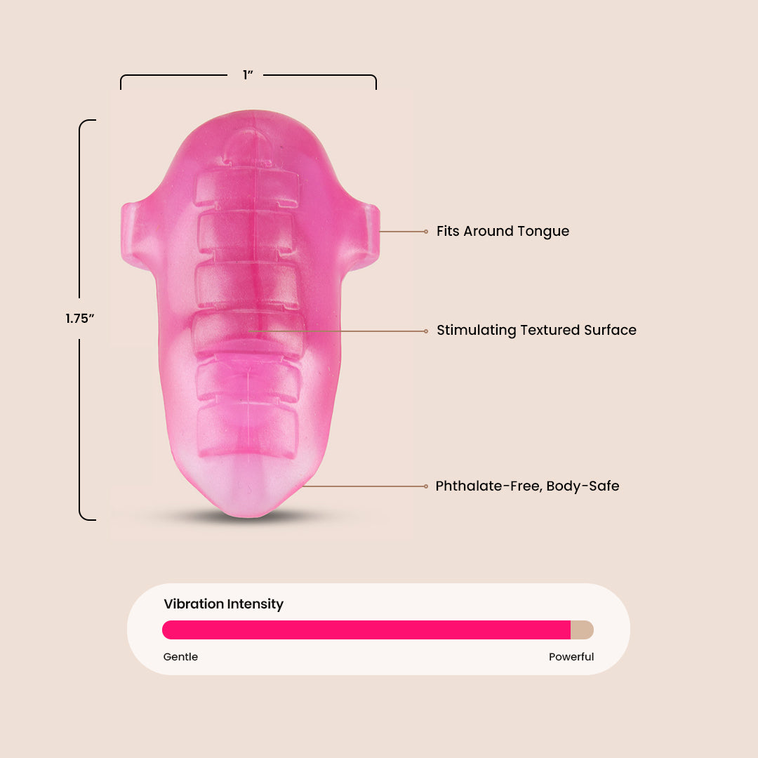 GoodHead™ VibratingTongue Ring | Single-Use