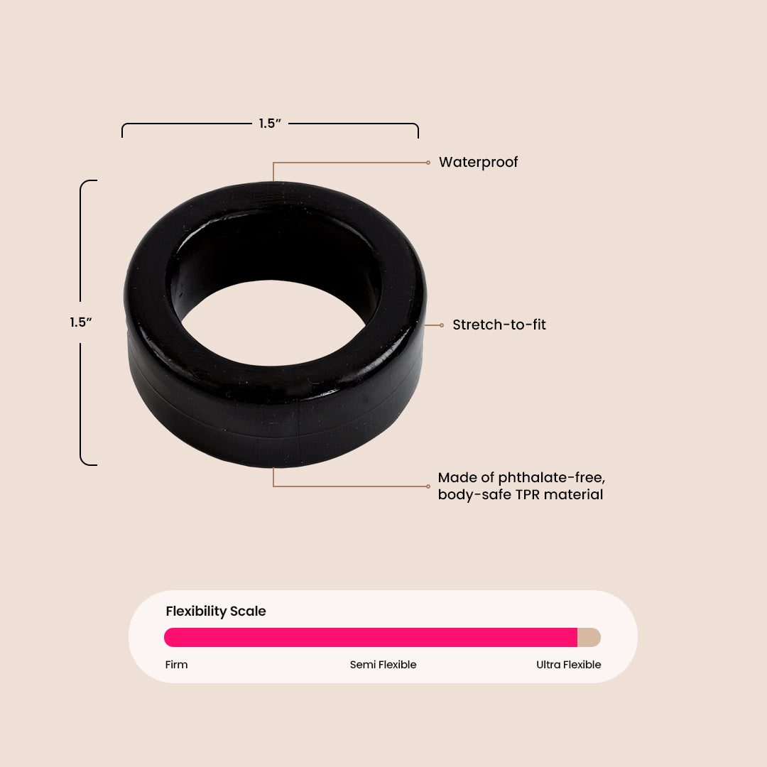TitanMen C—ck Ring | thick & stretchy