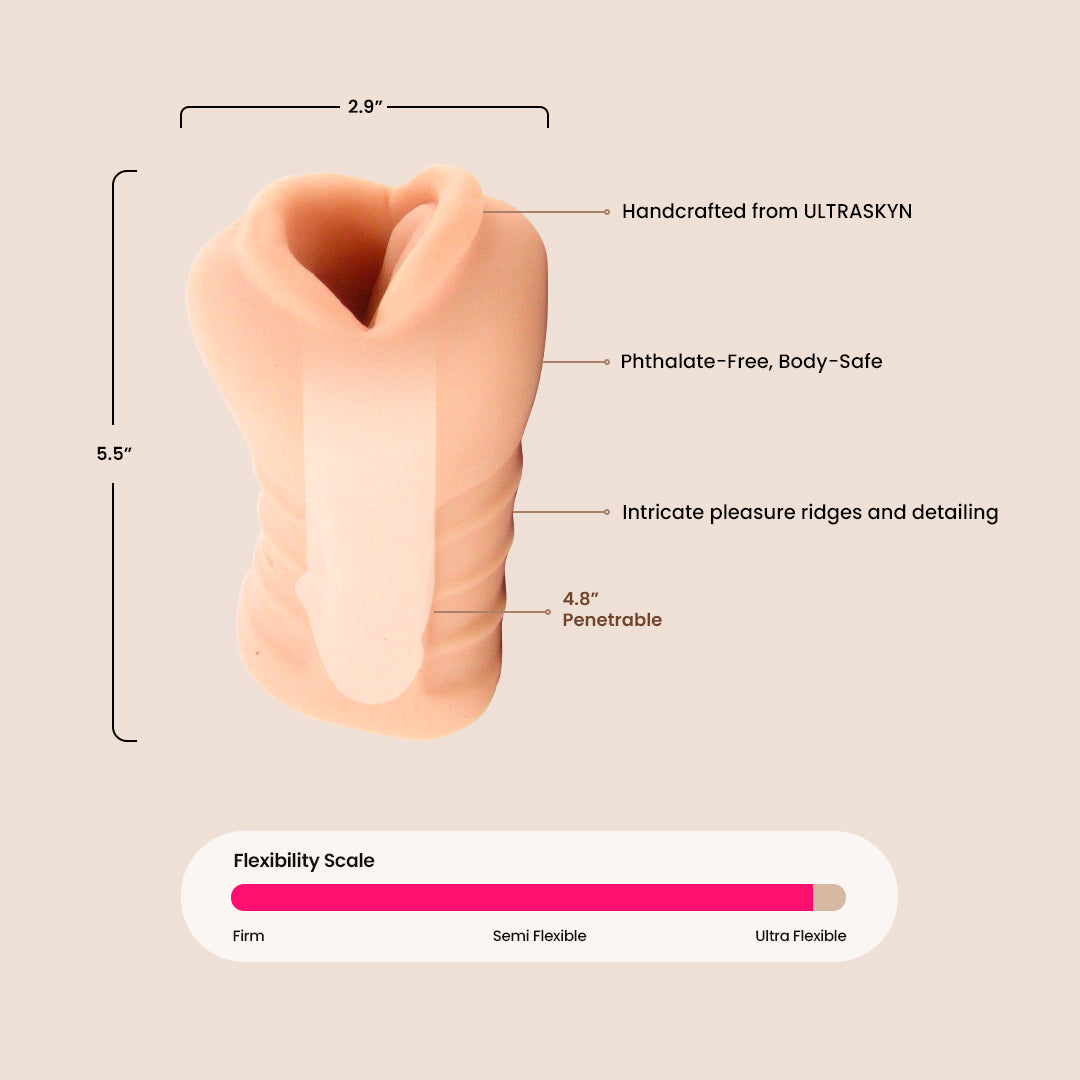 Signature Strokers Sasha Grey - ULTRASKYN Deep Throat Pocket Pal | life like feel