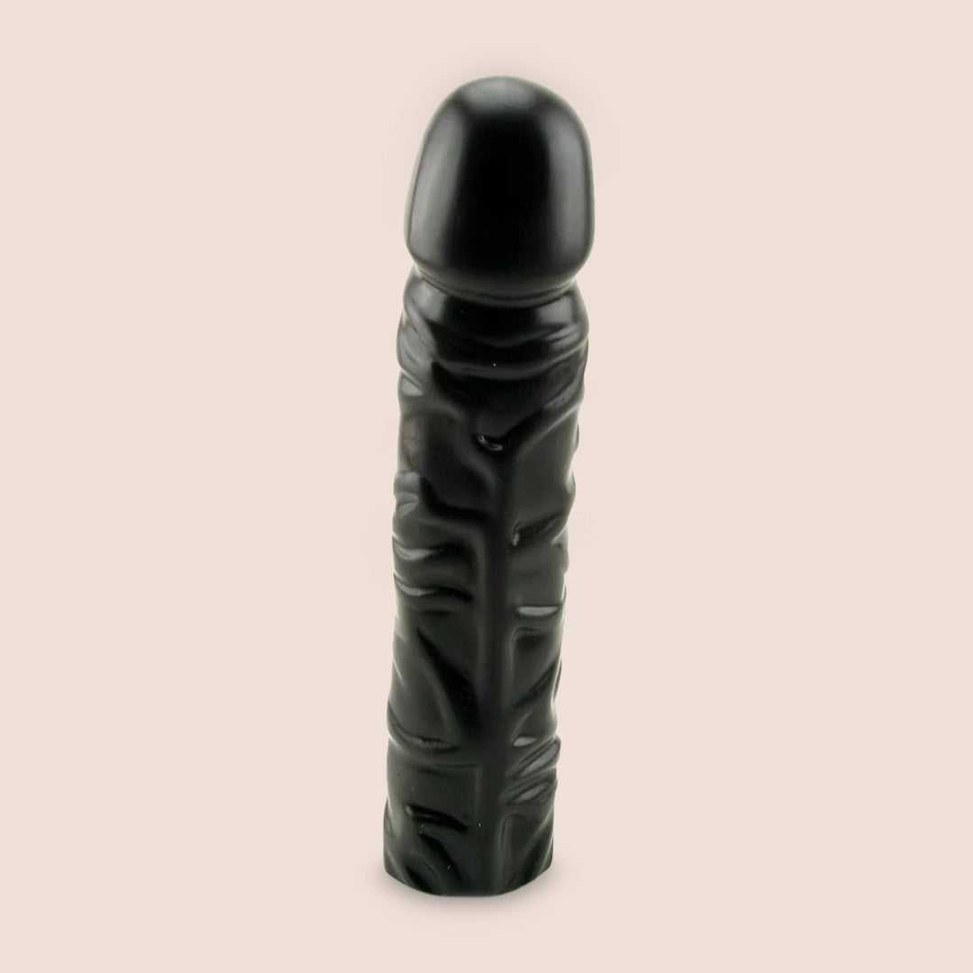 Doc Johnson Classic 8 Inch Black Dildo