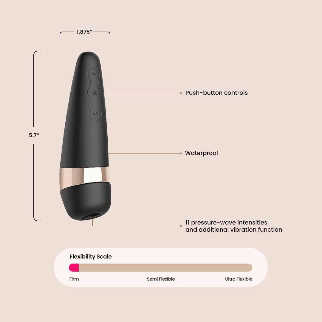 Satisfyer Pro 3+ | rechargeable and waterproof clitoral stimulator