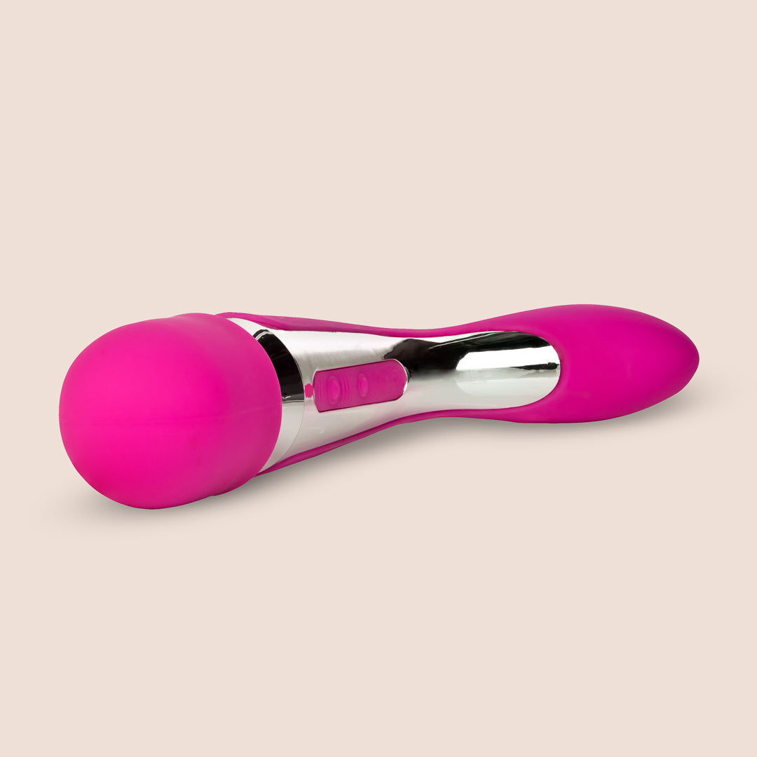 Embrace™ Body Wand Massager | double-ended silicone massager