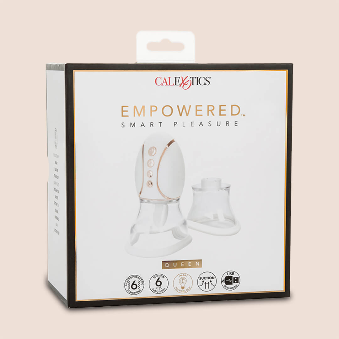 Empowered™ Smart Pleasure Queen | suction, vibration and flickering action
