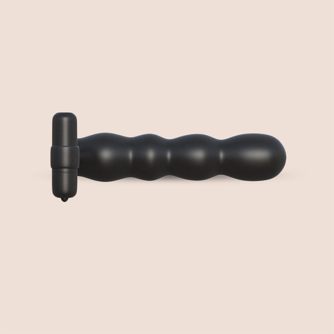 Fantasy C-Ringz Fantasy C-Ringz Posable Partner Double Penetrator | vibrating dildo with vibrating c-ring