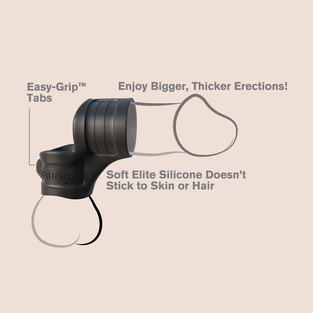 Fantasy C-Ringz Mr. Big C—ck Ring and Ball Stretcher | silicone