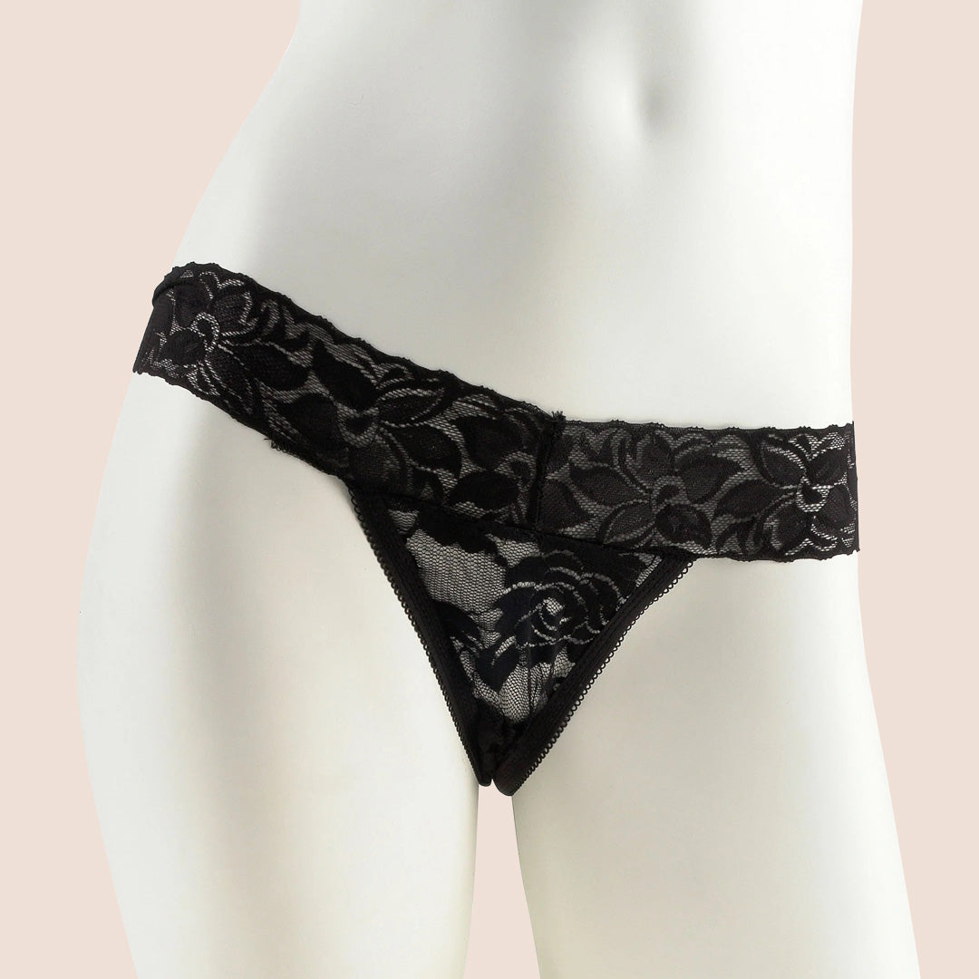 Fetish Fantasy Remote Control Vibrating Panties Regular Size | low-rise thong - waist sizes 24" - 34"