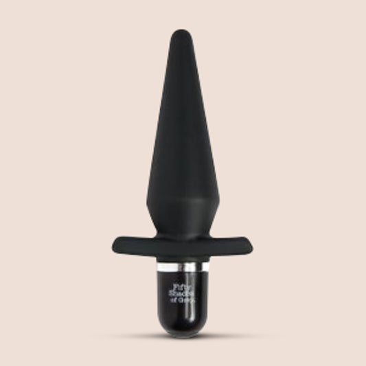 Fifty Shades of Grey Delicious Fullness Vibrating Butt Plug | 10 function anal plug