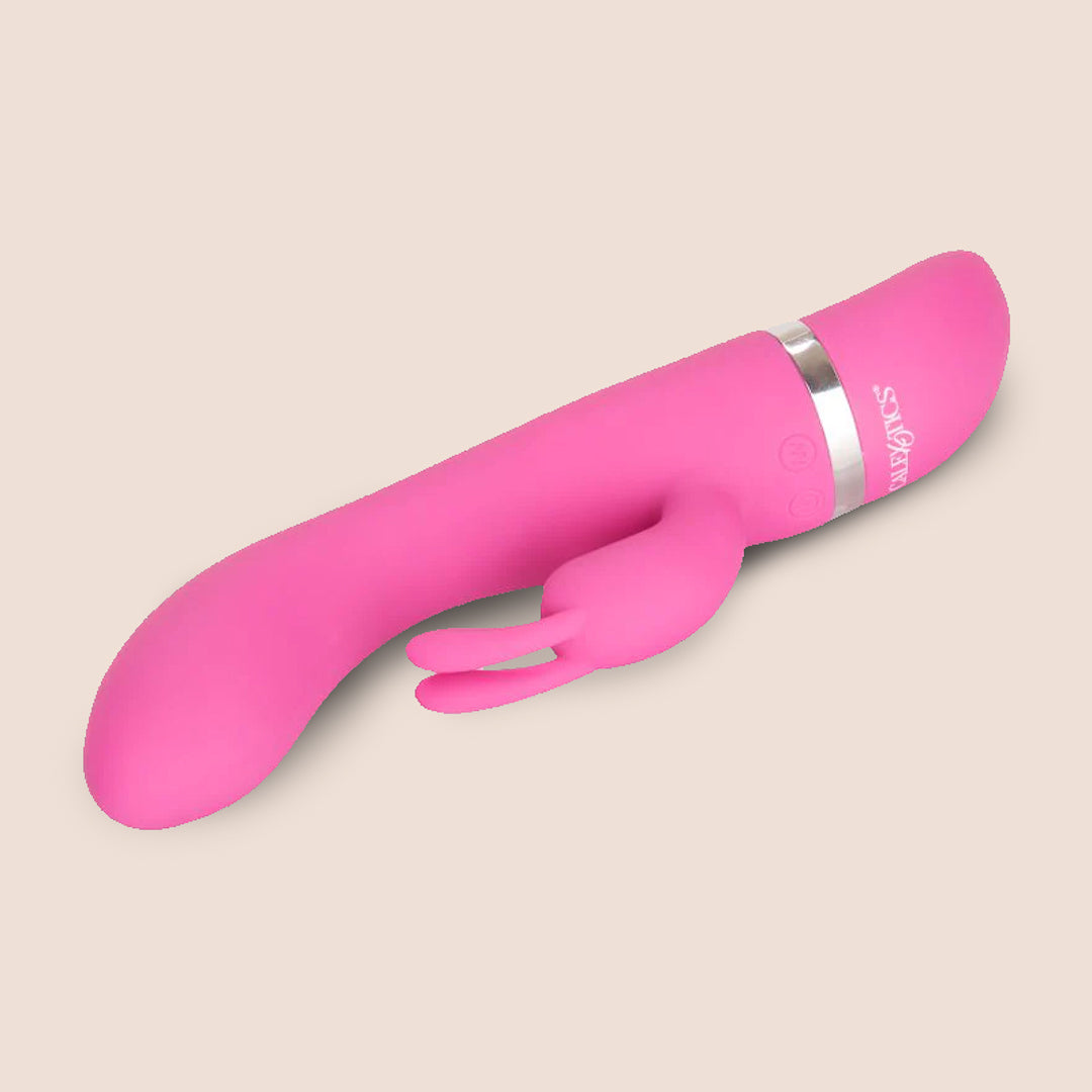 Foreplay Frenzy™ Bunny | dual motors & curved tip