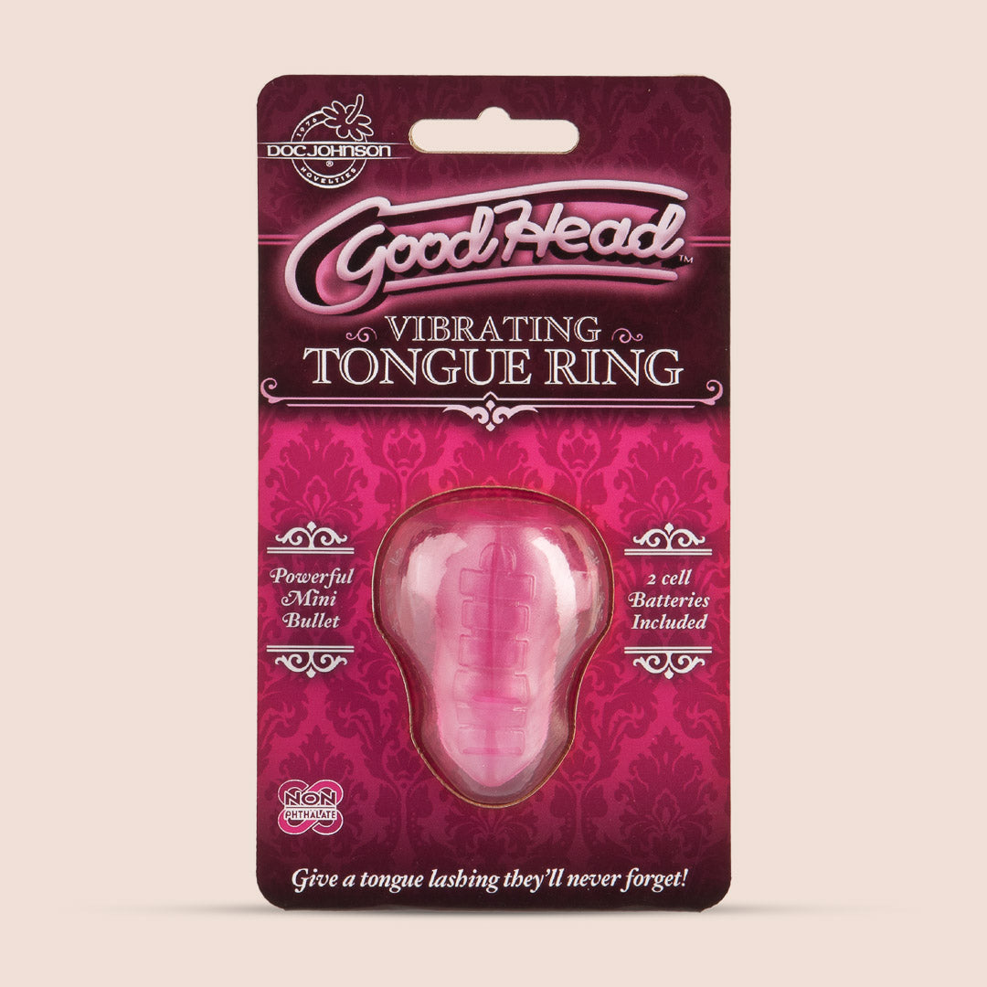 GoodHead™ VibratingTongue Ring | Single-Use
