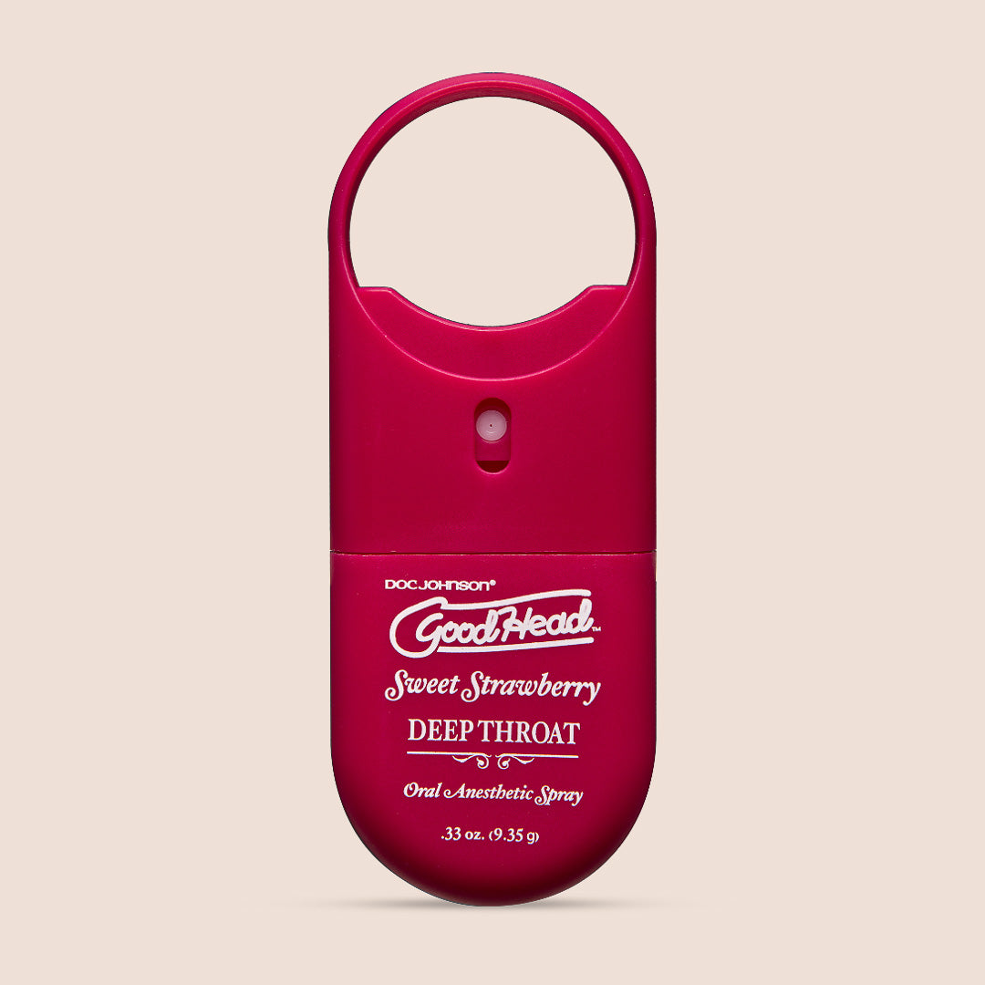 Goodhead™ Deep Throat Spray To Go | flavored throat desensitizer