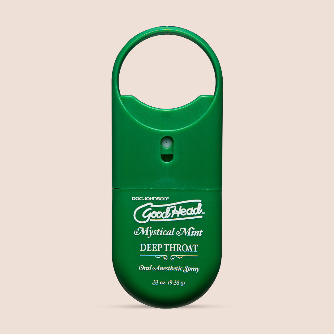 Goodhead™ Deep Throat Spray To Go | flavored throat desensitizer