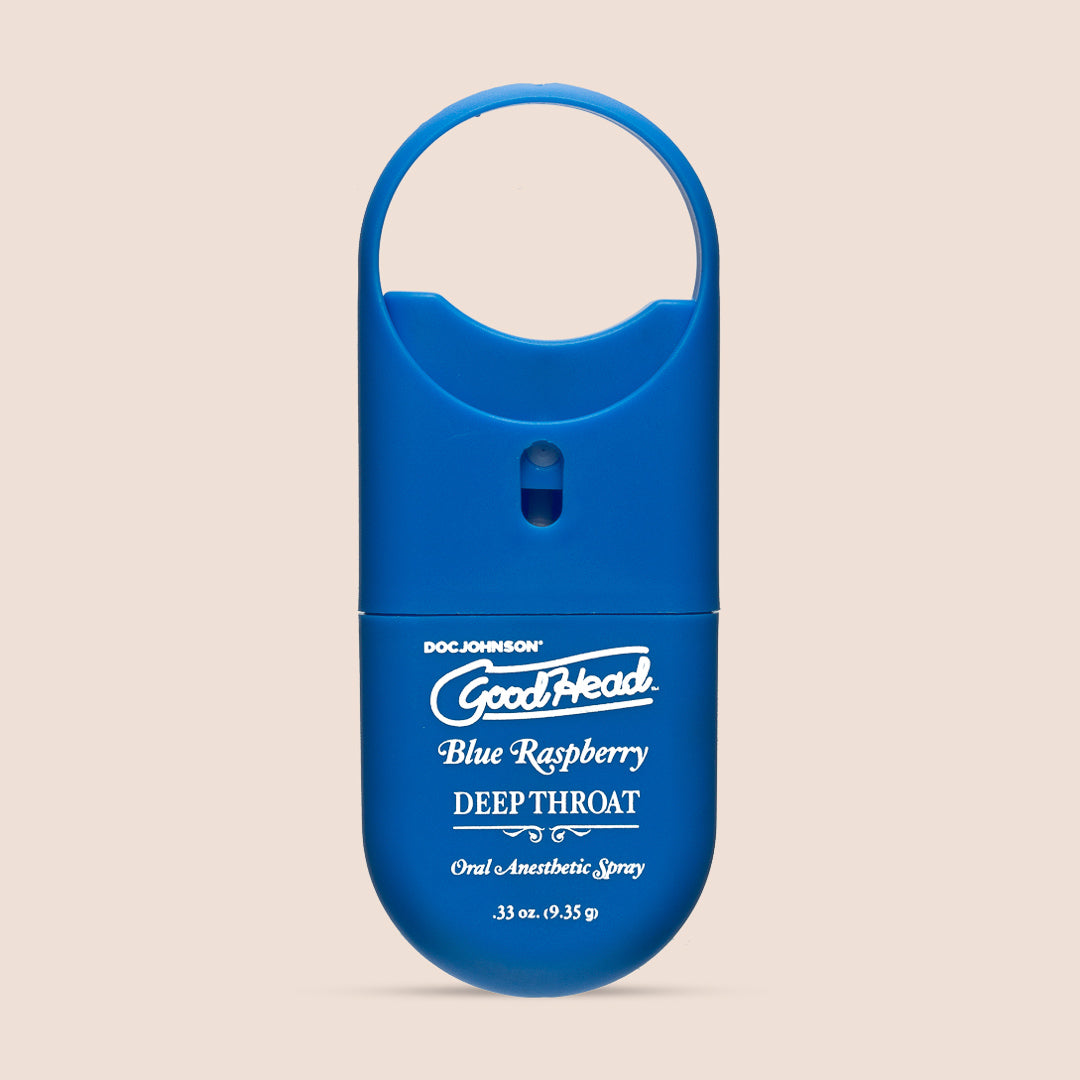 Goodhead™ Deep Throat Spray To Go | flavored throat desensitizer