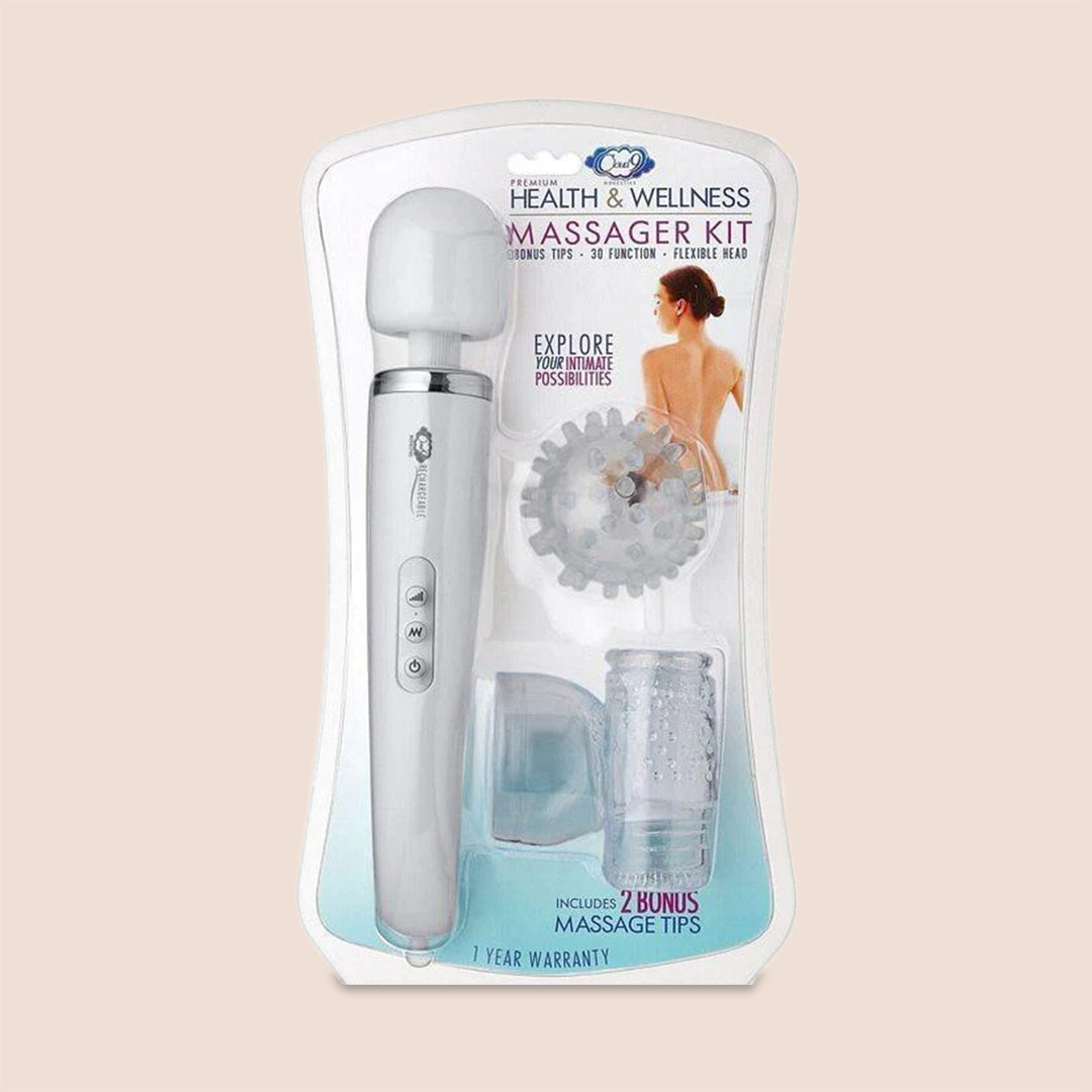 Health & Wellness Wand Kit | rechargeable vibrating wand kit