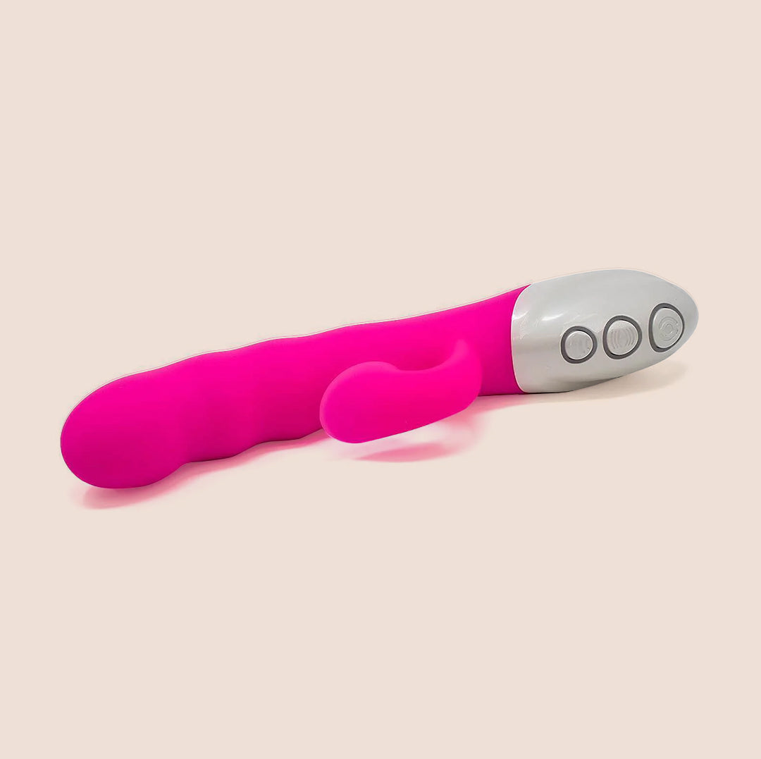 Instant O Pink Rabbit Vibrator | reachargeable dual vibrator