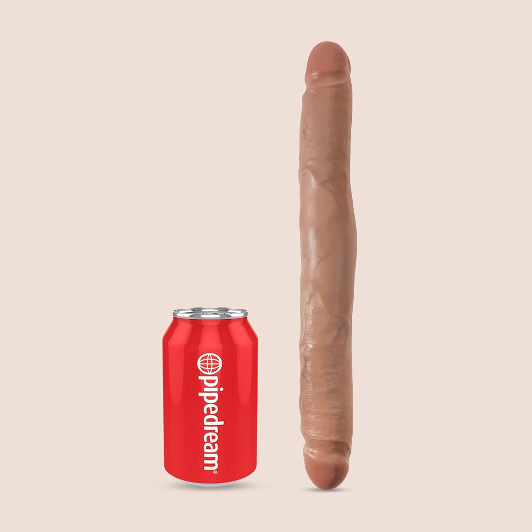 King C–ck 12" Slim Double Dildo | ultra realistic dildo