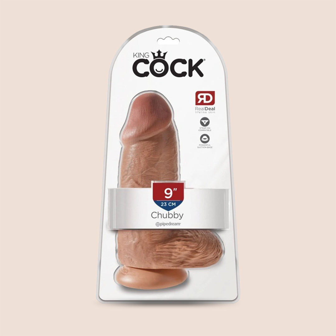 King C–ck Chubby | 9" ultra realistic dildo