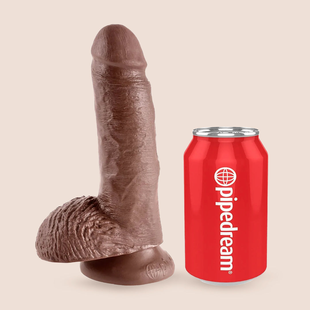 King C–ck | 7" ultra realistic dildo with balls