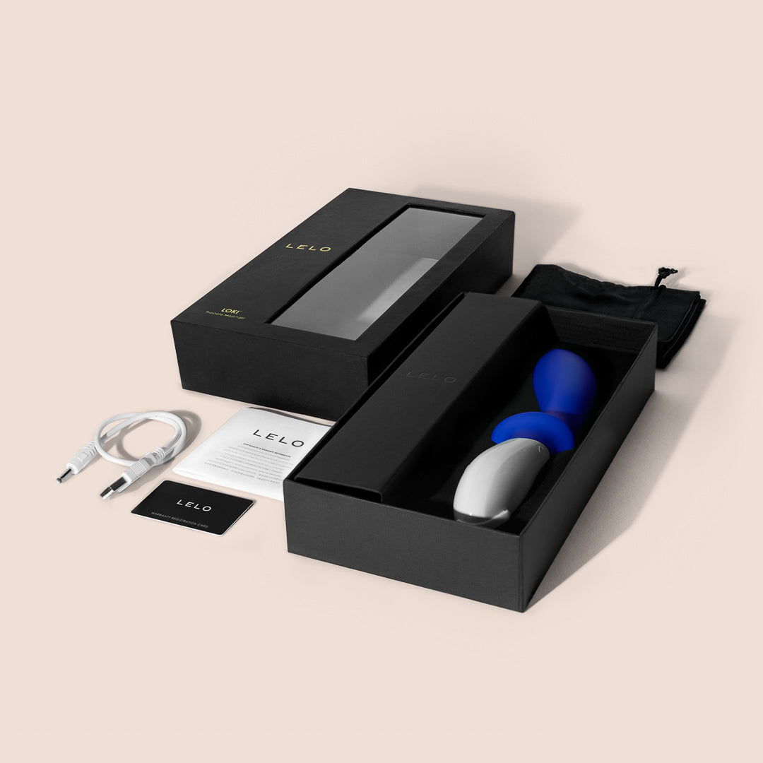 LELO LOKI | rechargeable vibrating silicone prostate massager