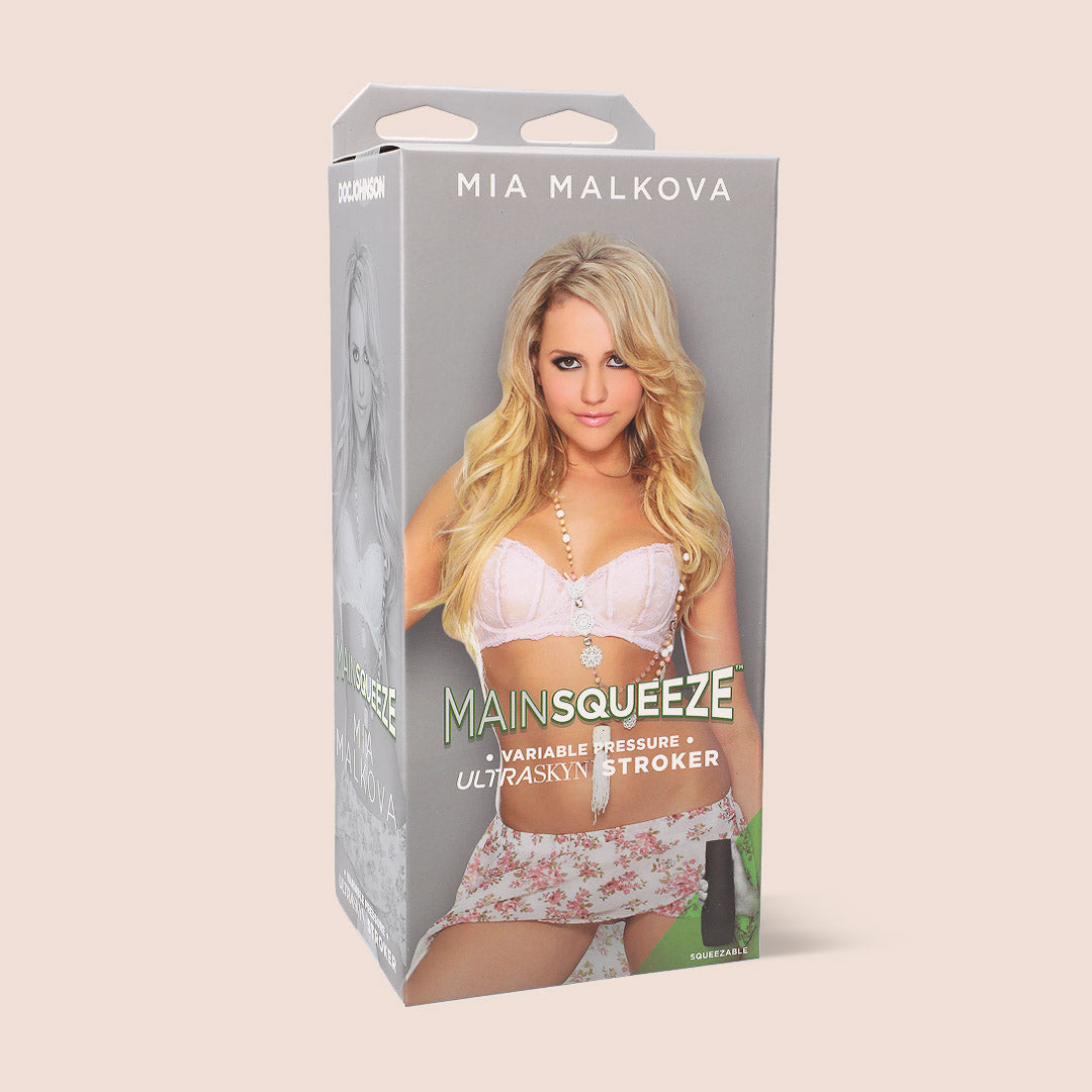 Main Squeeze™ Mia Malkova - ULTRASKYN Stroker - P—ssy | squeezable grip