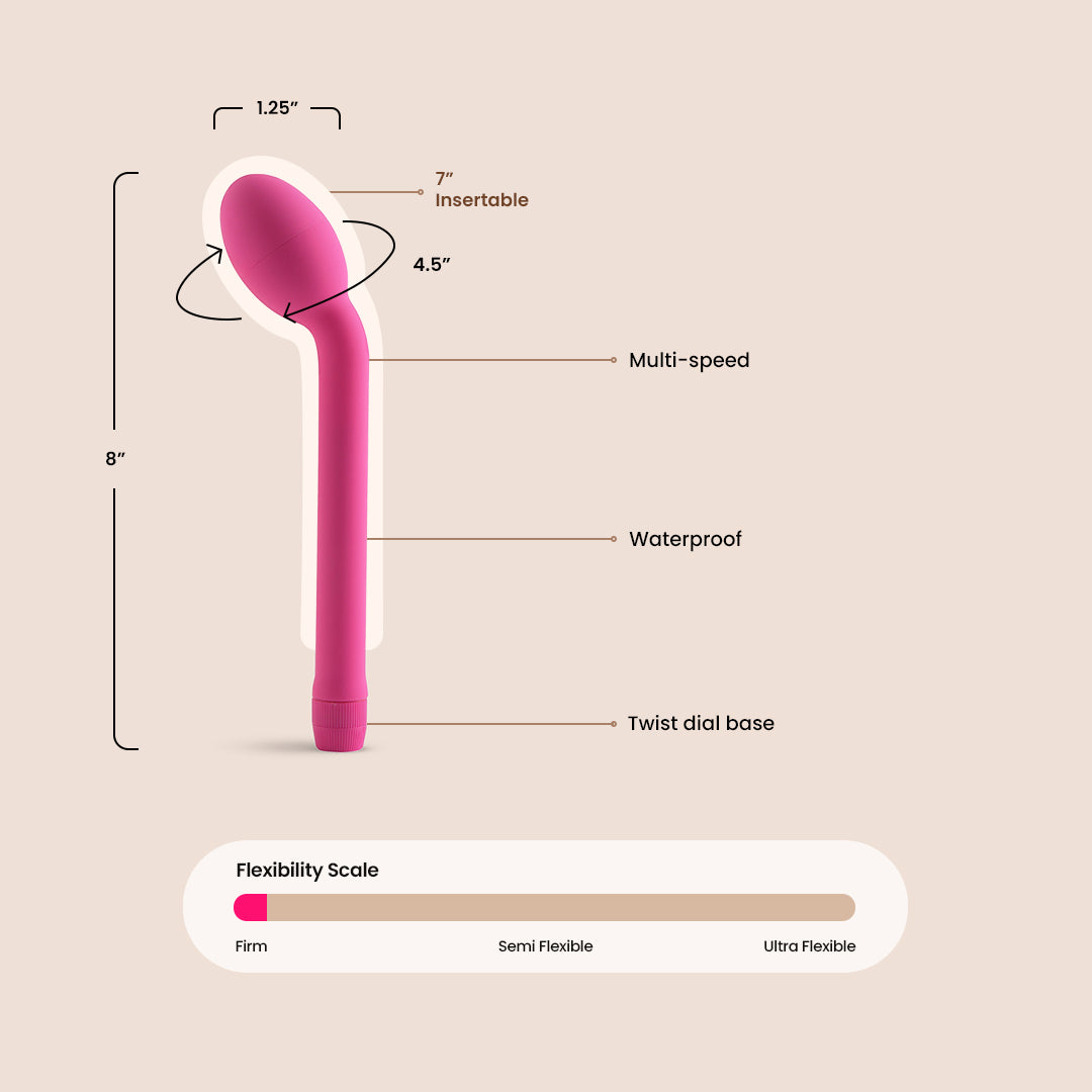 Neon Luv Touch Slender G | multi-speed g-spot vibrator