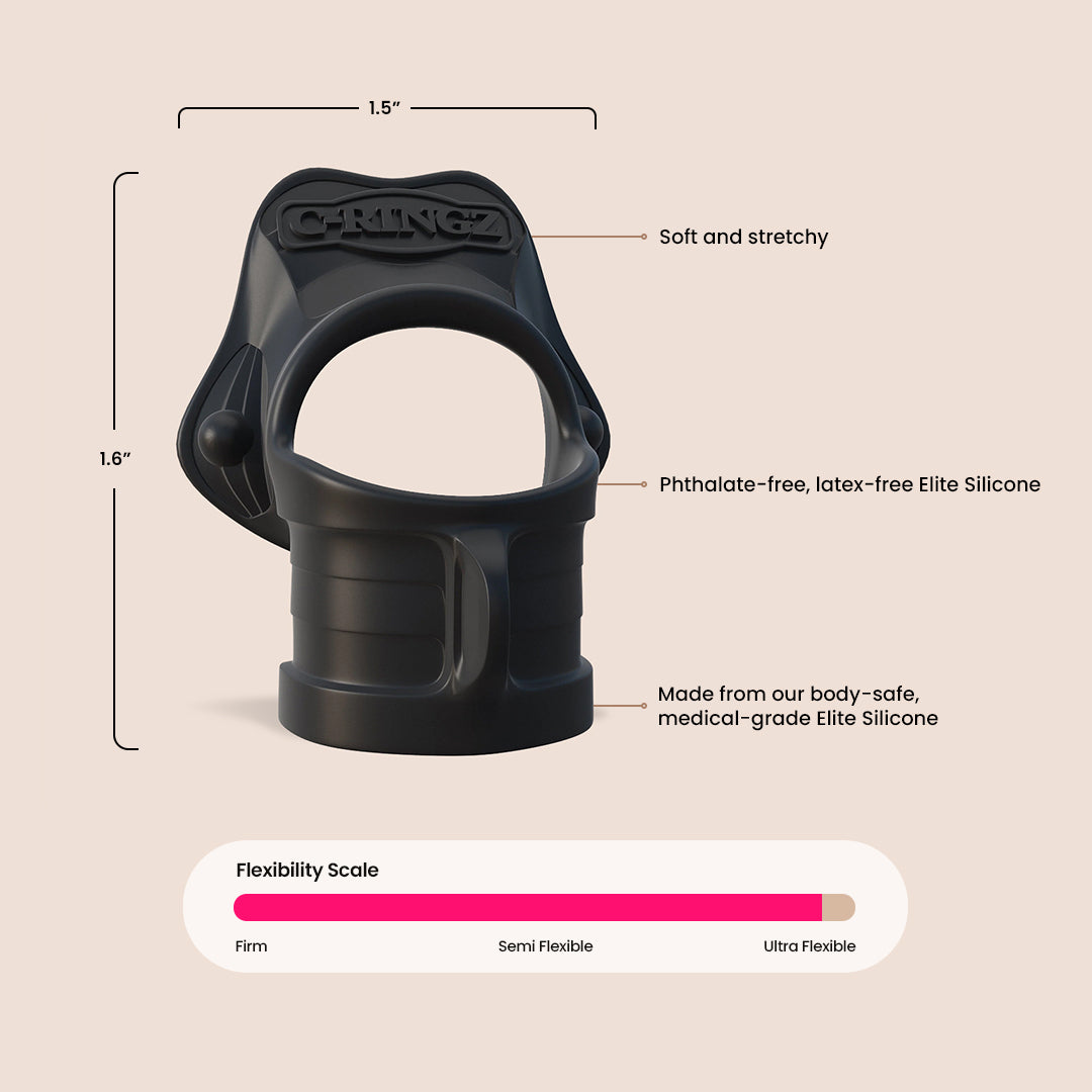 Rock Hard Ring & Ball Stretcher by Pipedream