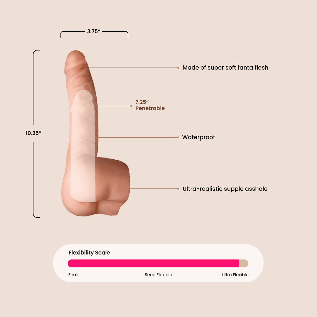 PDX Extreme Pipedream Extreme Toyz F—ck My C—ck XL | realistic